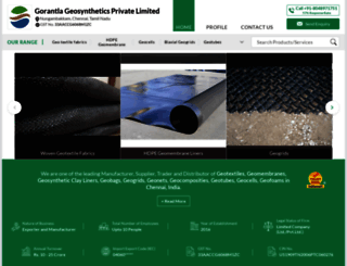 geomembranes-geotextiles.com screenshot