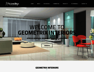 geometrixinteriors.com screenshot