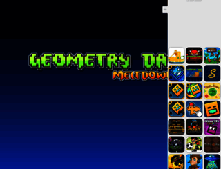 geometrydashmeltdown.com screenshot