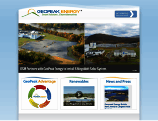 geopeakenergy.com screenshot