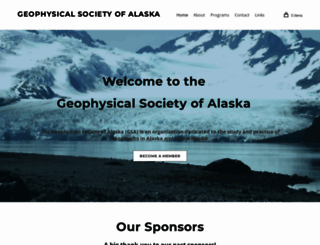 geophysicalsocietyofalaska.org screenshot