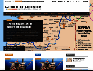 geopoliticalcenter.com screenshot