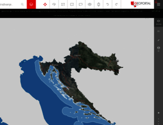 geoportal.dgu.hr screenshot