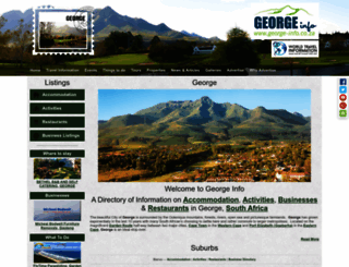 george-info.co.za screenshot