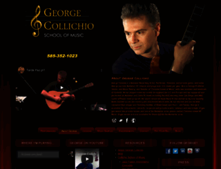 georgecollichio.com screenshot