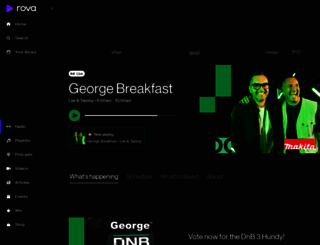 georgefm.co.nz screenshot