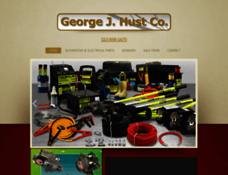 georgejhust.com screenshot