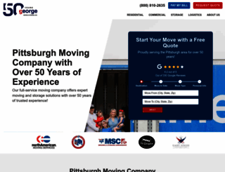 georgemoving.com screenshot