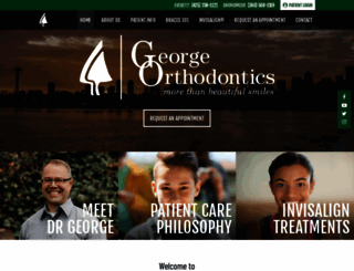 georgeorthodontics.com screenshot