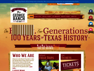 georgeranch.org screenshot