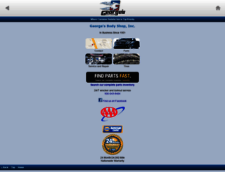georgesautoparts.net screenshot