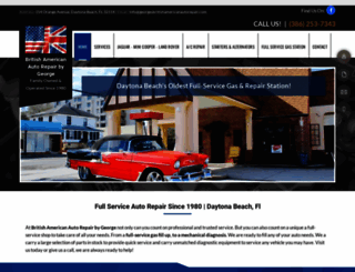 georgesbritishamericanautorepair.com screenshot