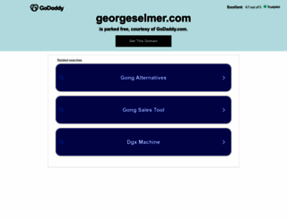 georgeselmer.com screenshot