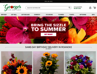 georgesflowers.com screenshot