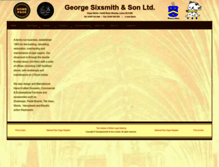 georgesixsmithandsonltd.co.uk screenshot