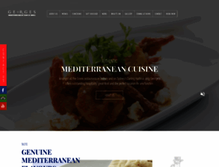 georgesrestaurant.com.au screenshot