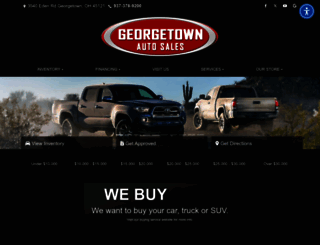 georgetownautosales.net screenshot
