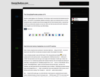 georgi.budinov.com screenshot