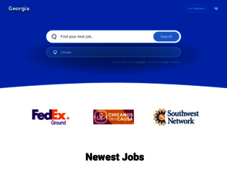 georgia.jobing.com screenshot