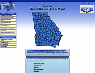 georgia.reaproject.org screenshot