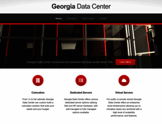 georgiadatacenter.net screenshot