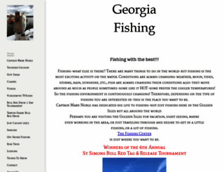 georgiafishing.net screenshot