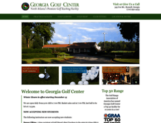 georgiagolfcenter.com screenshot