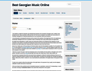 georgian-music.com screenshot