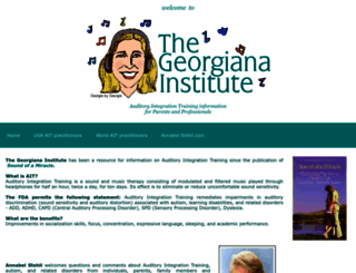 georgianainstitute.org screenshot