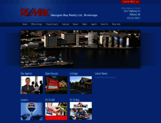 georgianbayproperties.com screenshot