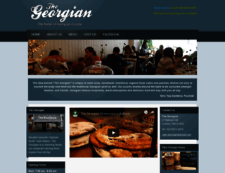 georgianrestaurant.co.uk screenshot
