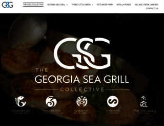 georgiaseagrill.com screenshot