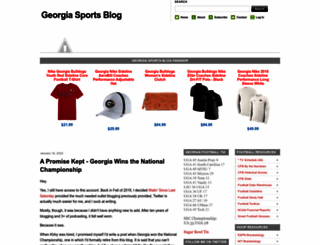 georgiasports.blogspot.com screenshot