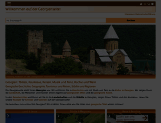 georgien-shop.de screenshot