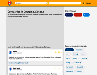 georgina-on.canada-advisor.com screenshot