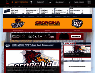 georginahockey.com screenshot