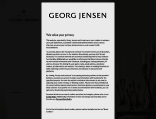 georgjensen.com screenshot