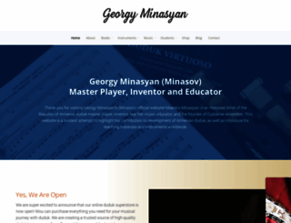 georgyminasov.com screenshot