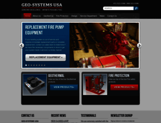 geosystemsusa.com screenshot