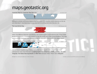 geotastic.org screenshot