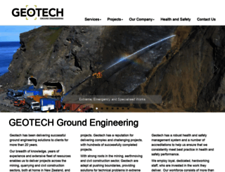 geotech.net.nz screenshot