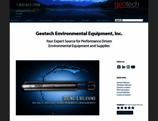 geotechenv.com screenshot