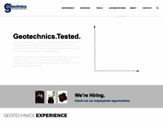 geotechnic.com screenshot