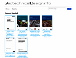 geotechnicaldesign.info screenshot