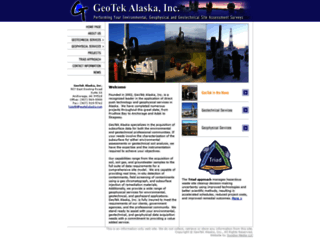 geotekalaska.com screenshot