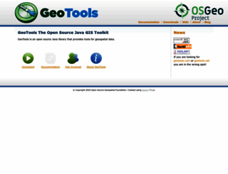 geotools.org screenshot