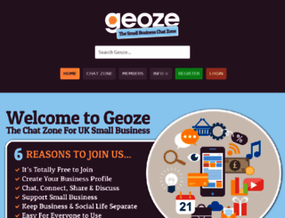 geoze.com screenshot