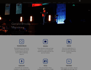 geraldbrooksministries.com screenshot