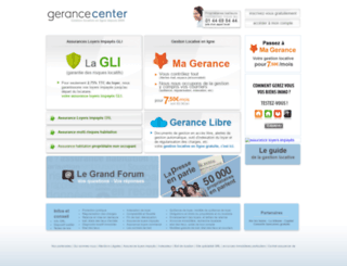 gerancecenter.com screenshot