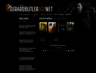 gerardbutler.net screenshot